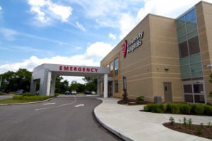 UH Broadview Heights Health Center Outside Emergency Entrance